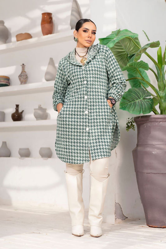 Winter Long Hooded Shirt